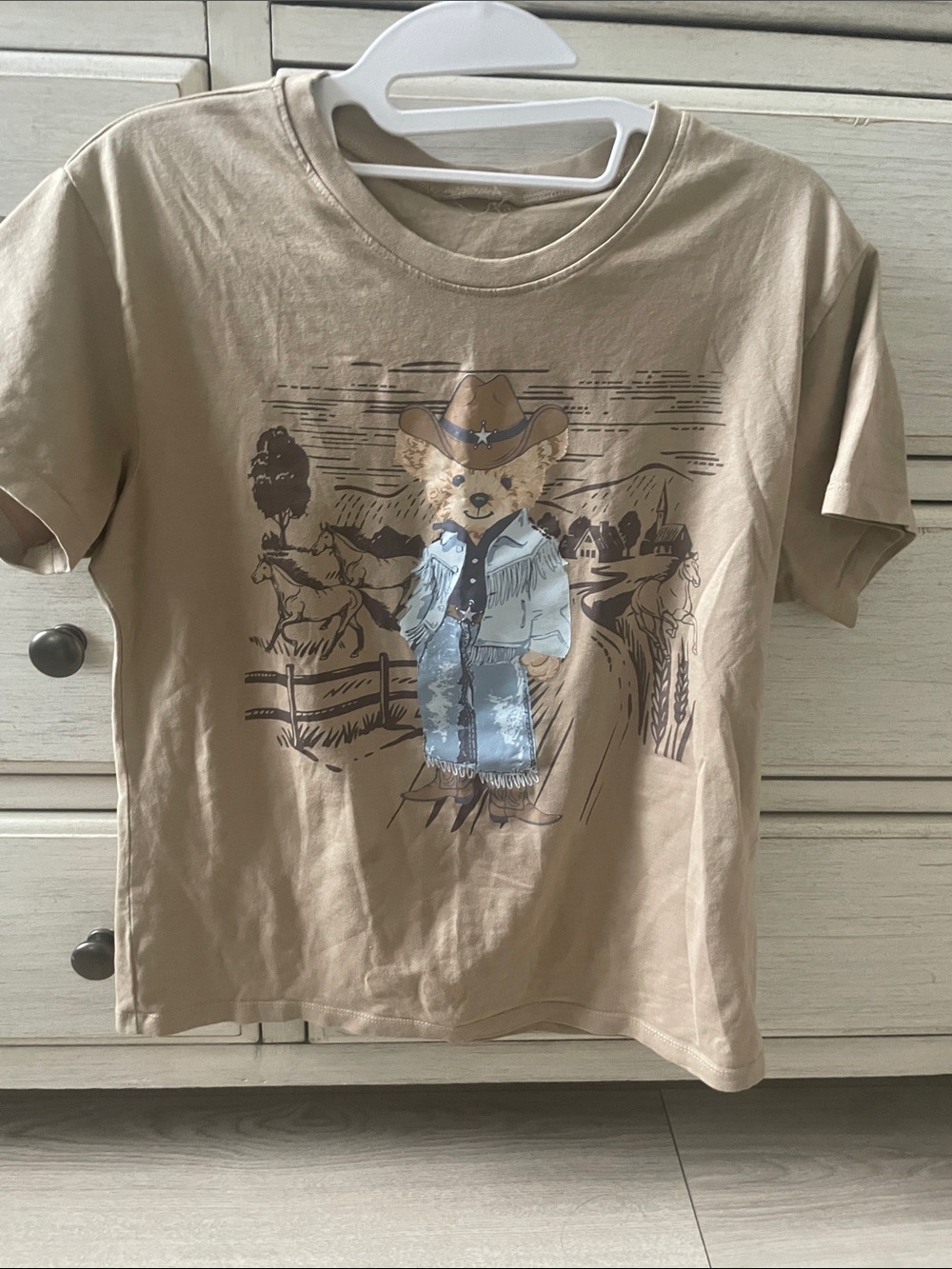Women’s bear tee shirt